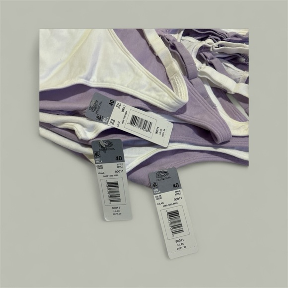 Bundle of 6 Fruit of the Loom Shirred Bras - Picture 2 of 2